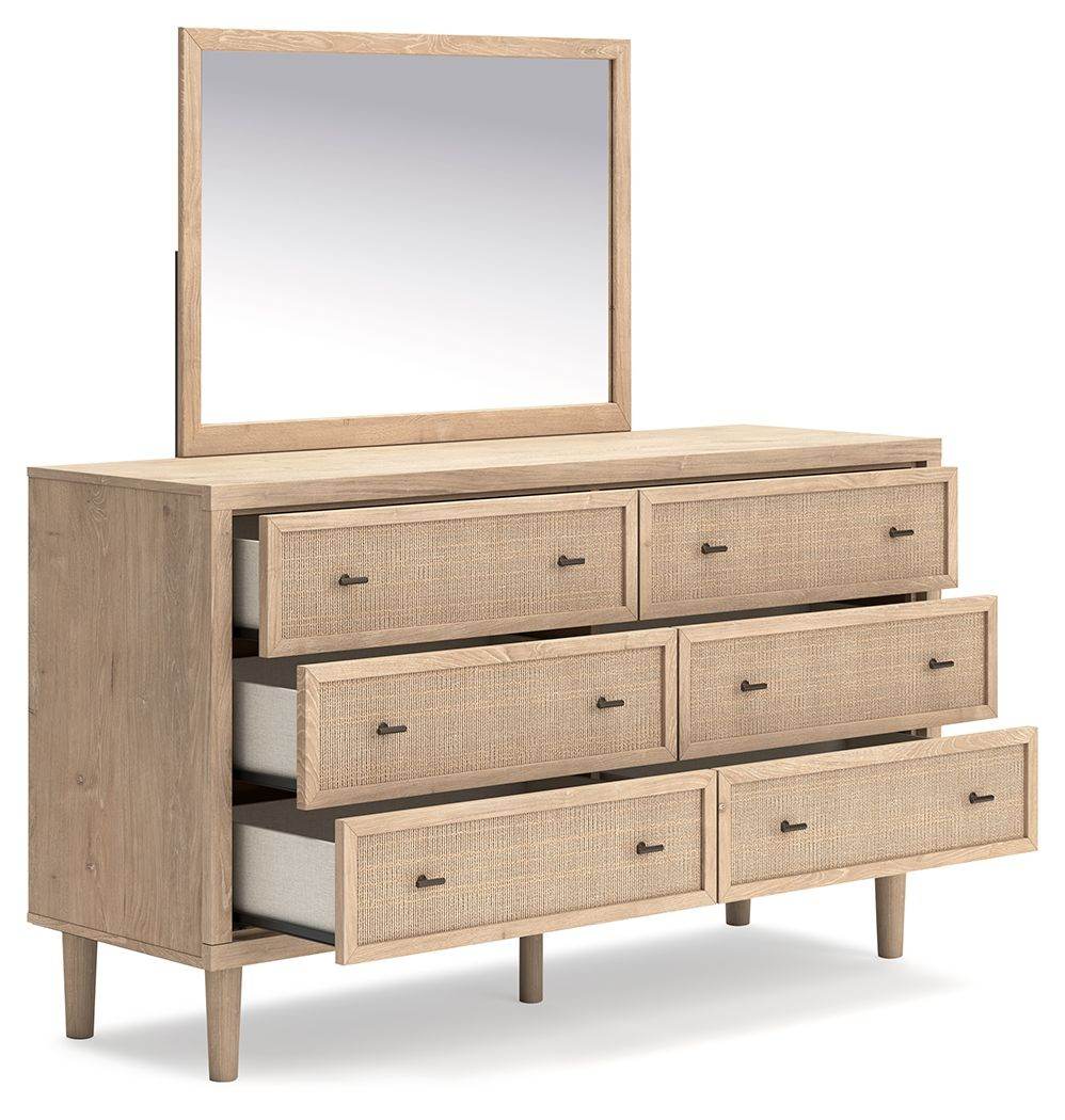 Cielden - Two-Tone - Dresser And Mirror - Forward Furniture