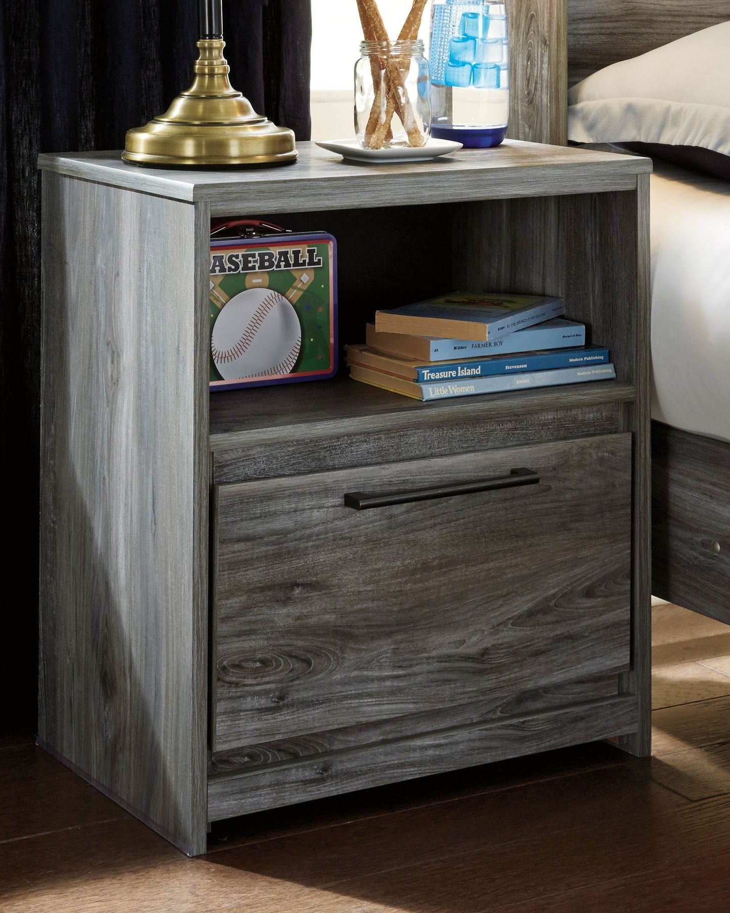 Baystorm - One Drawer Night Stand - Forward Furniture