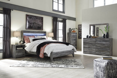 5 Pc. Bed, Dresser, Mirror, Chest
