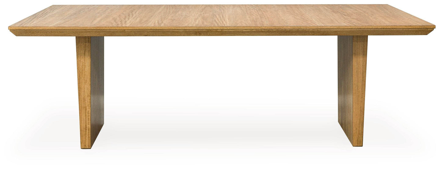 Sherbana - Light Brown - Rectangular Dining Room Extension Table - Forward Furniture