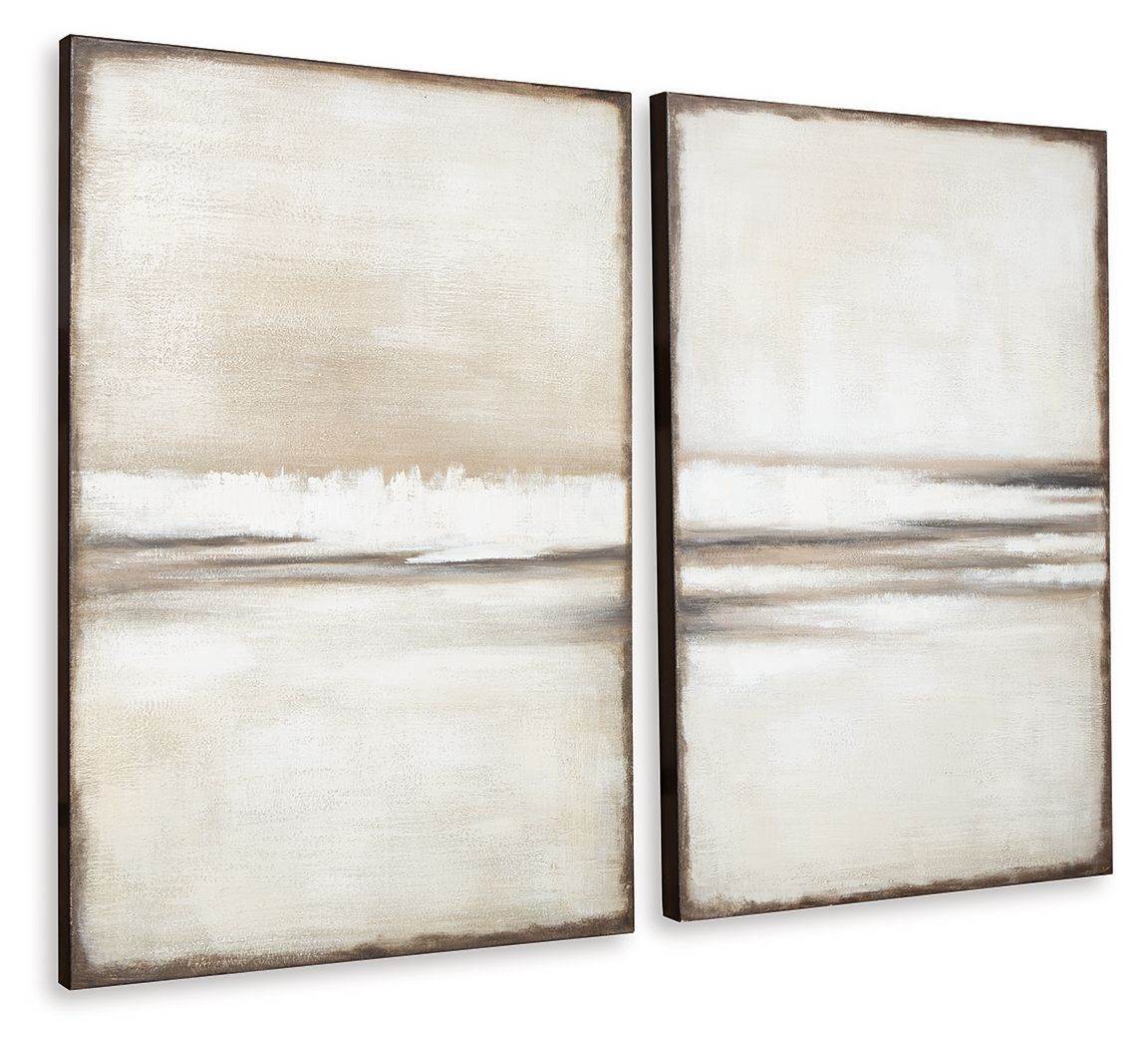 Brockdunn - Tan / Brown - Wall Art Set (Set of 2) - Forward Furniture