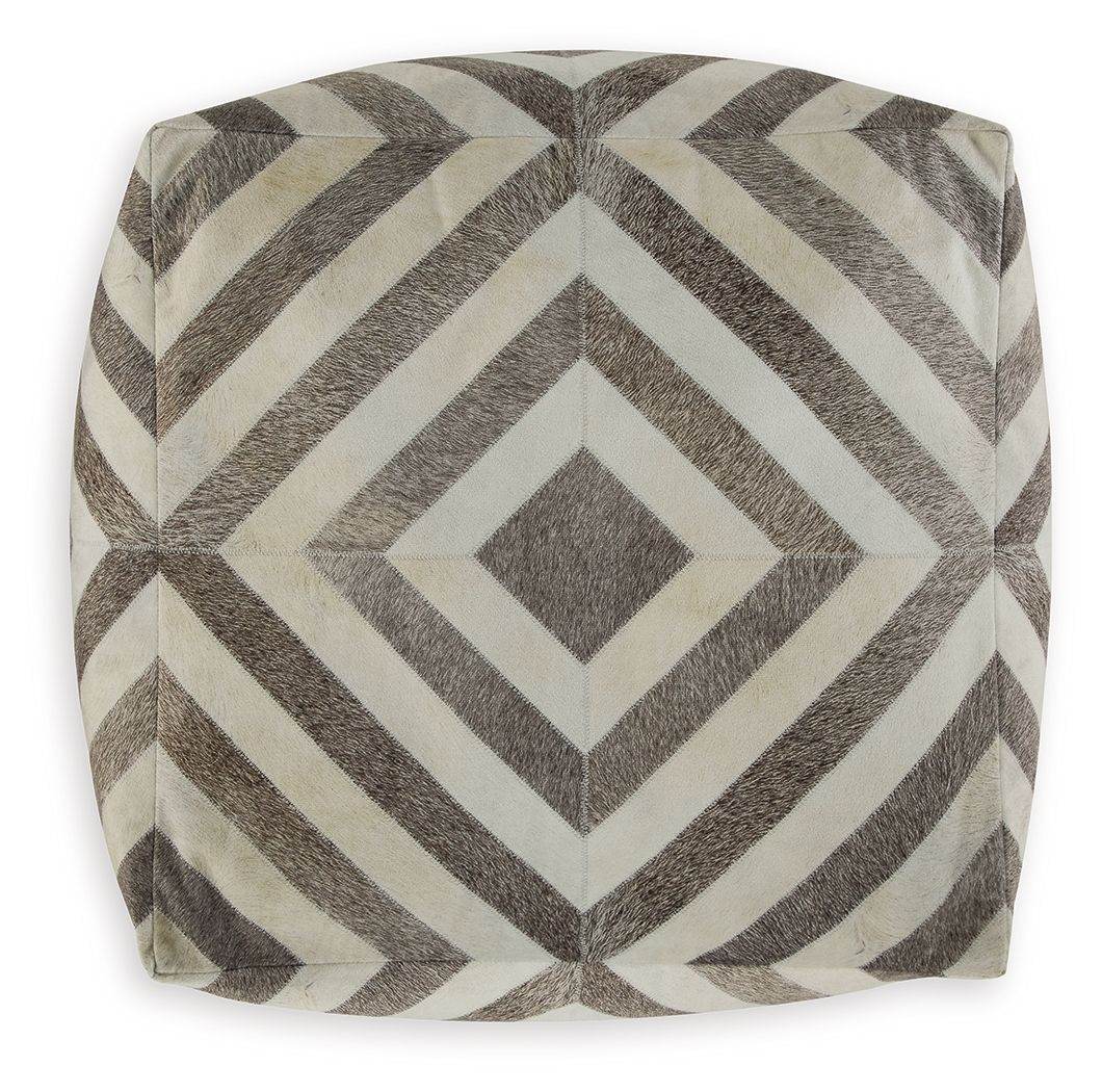 Hartselle - Brown - Pouf - Forward Furniture
