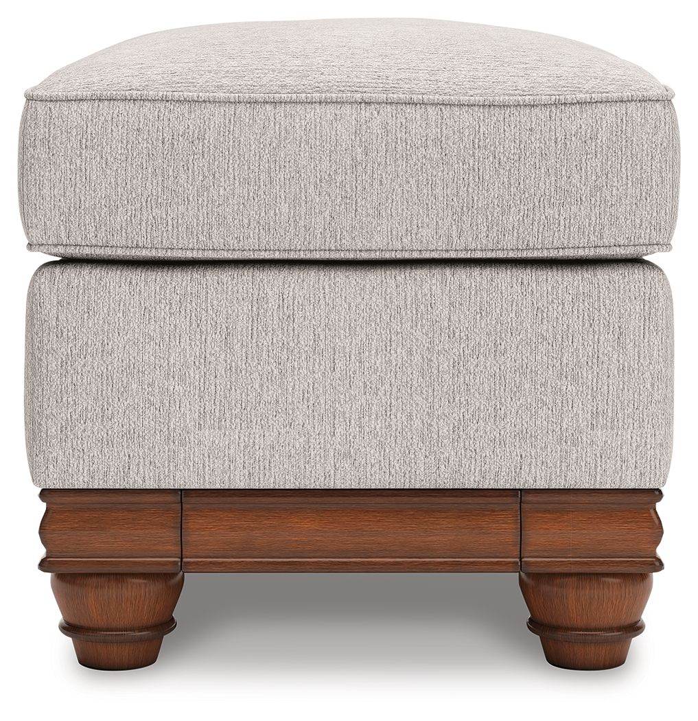 Clearbrooke - Sandstone - Ottoman - Forward Furniture
