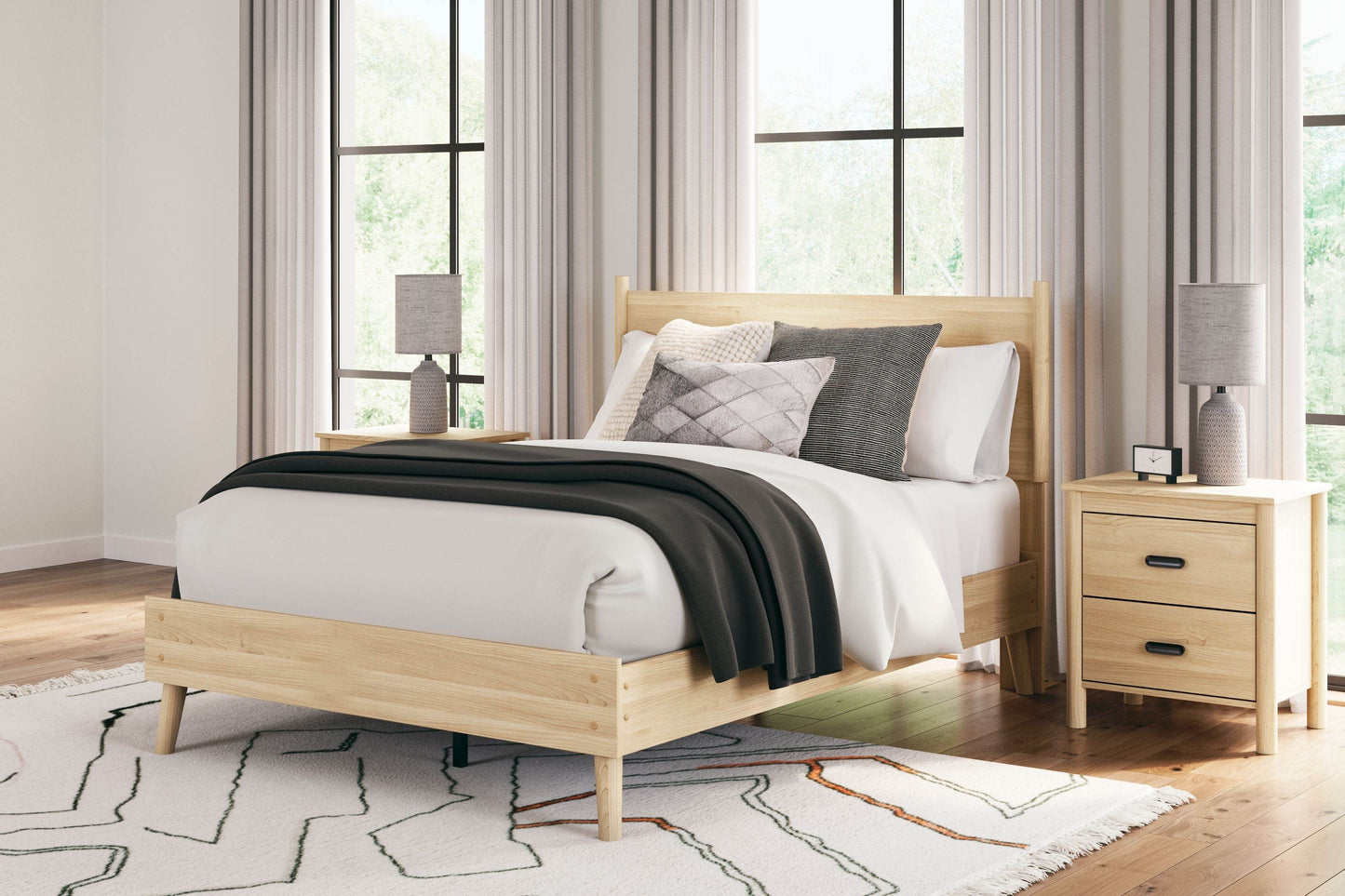 Cabinella - Platform Panel Bed - Forward Furniture
