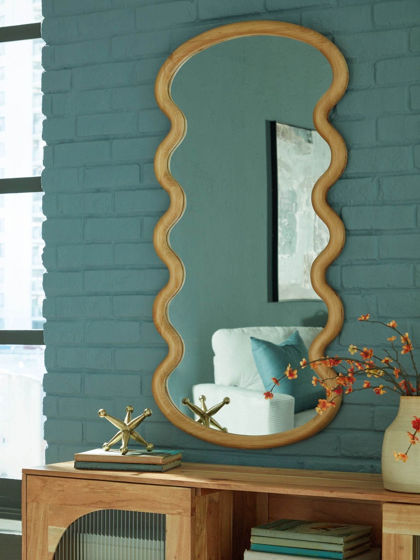 Serendis - Brown - Accent Mirror - Forward Furniture
