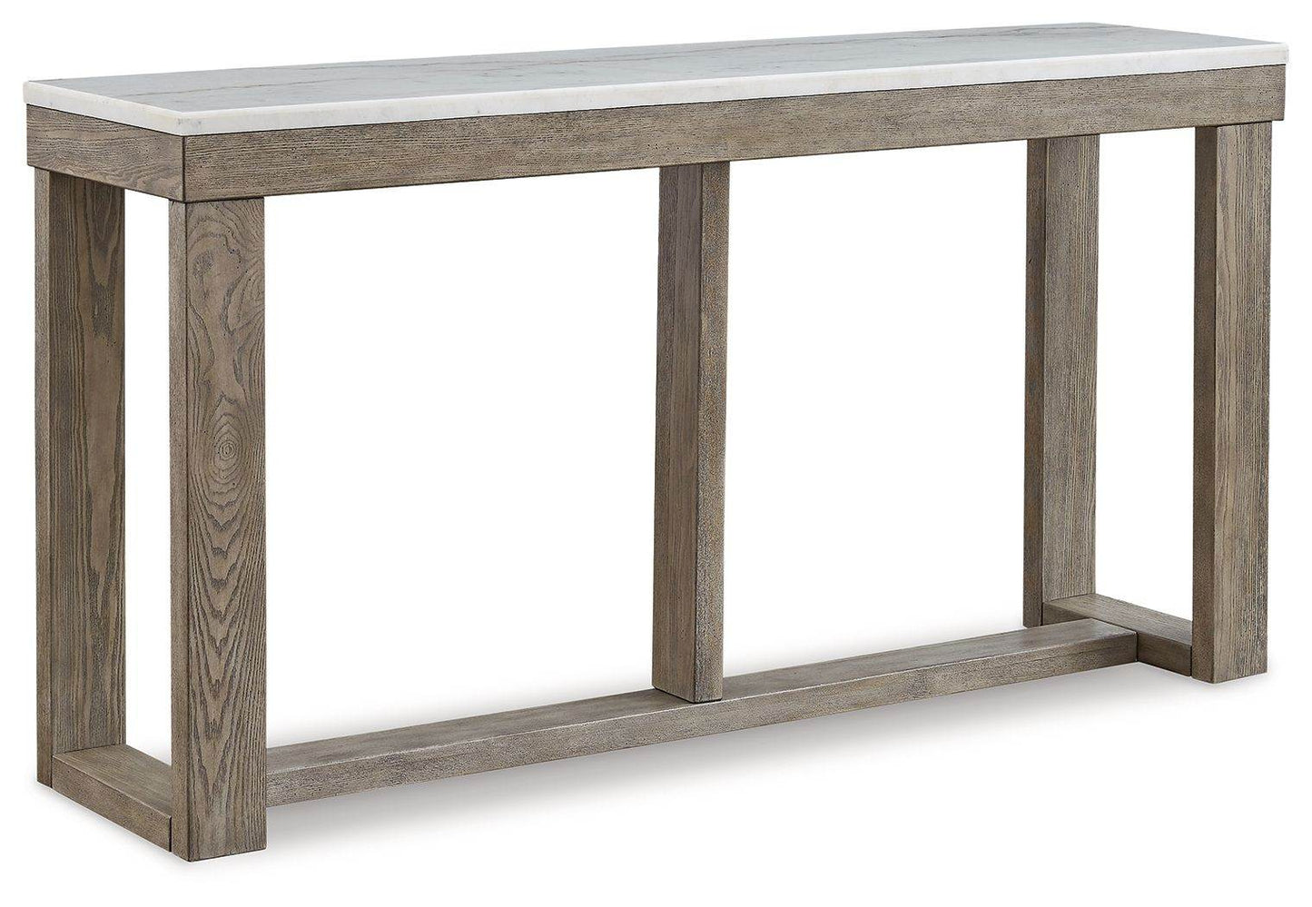 Loyaska - Brown / Ivory - Sofa Table - Forward Furniture