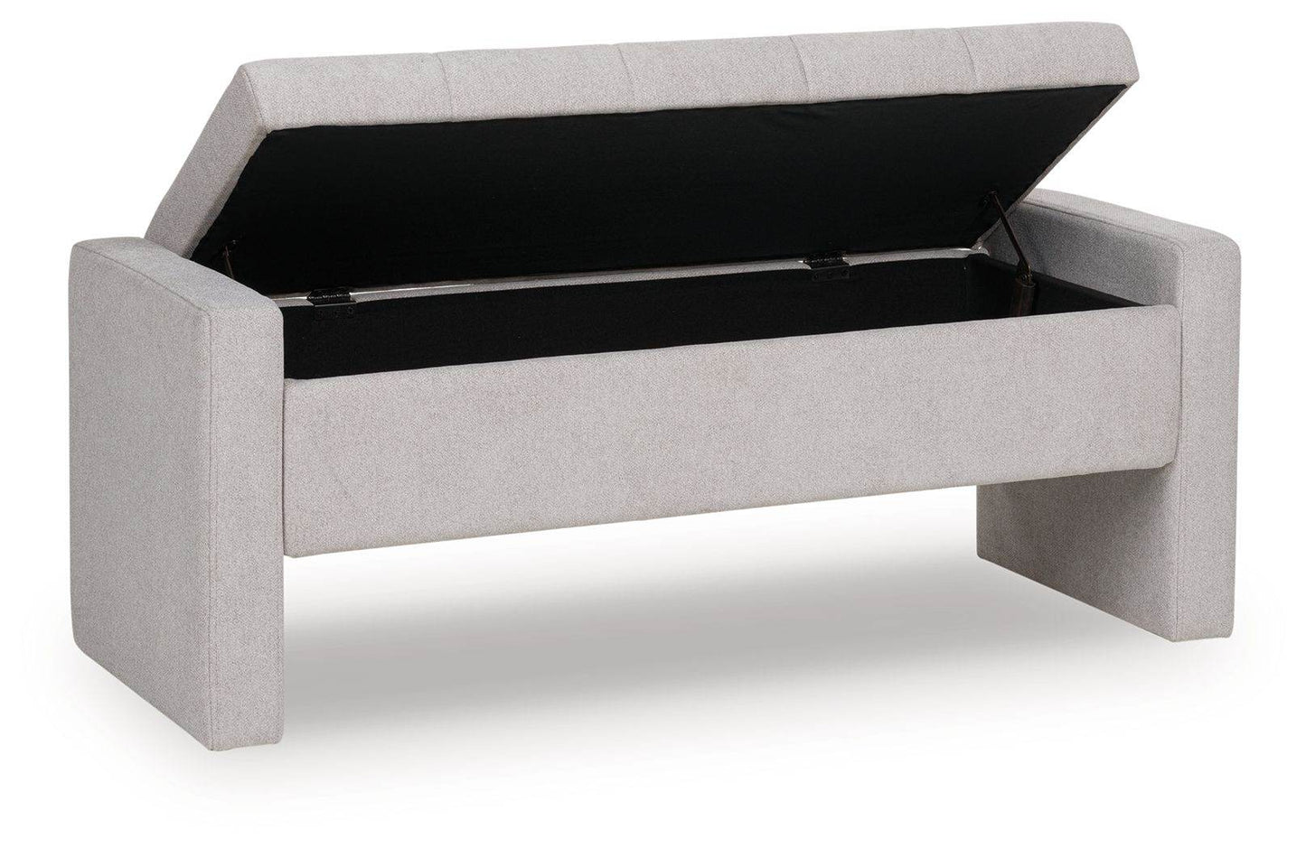 Akselman - Gray - Storage Bench - Forward Furniture