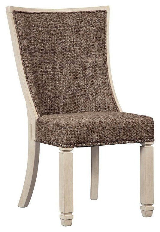 Bolanburg - Brown / Beige - Dining UPH Side Chair (Set of 2) - Lattice Back - Forward Furniture