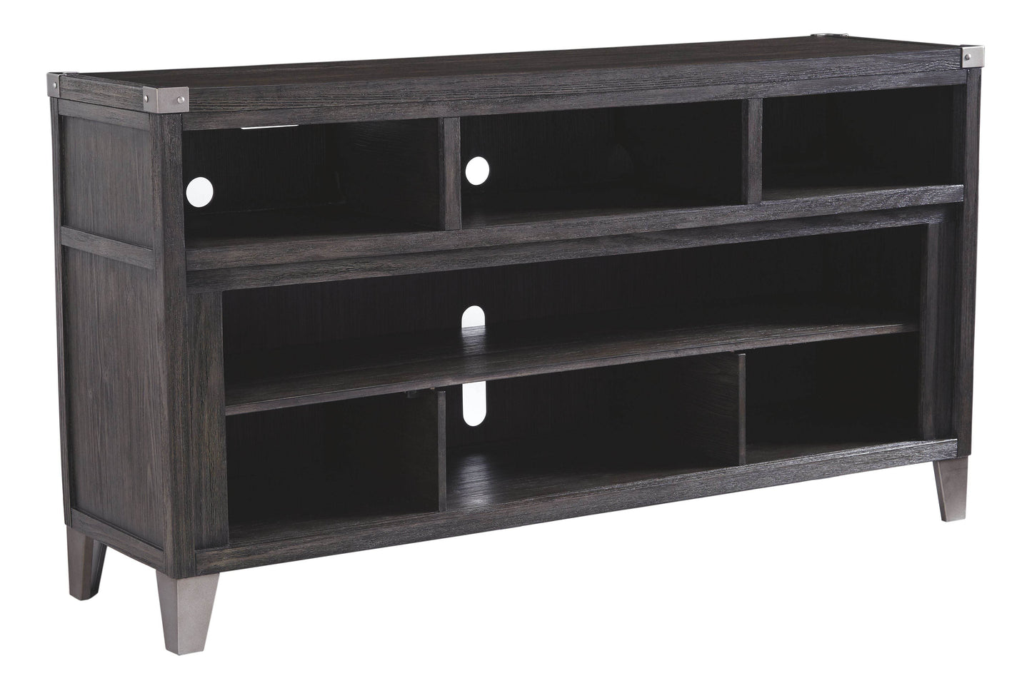 Todoe - Gray - LG TV Stand w/Fireplace Option - Forward Furniture