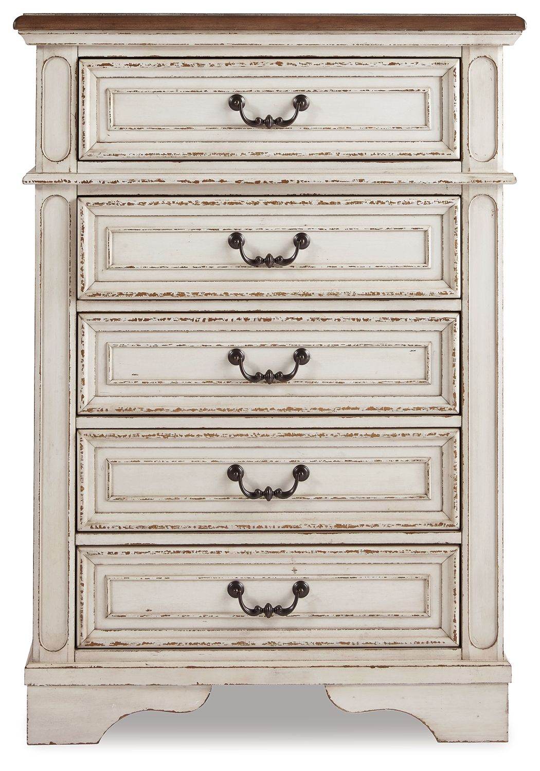 Realyn - Chipped White - Chest - Forward Furniture