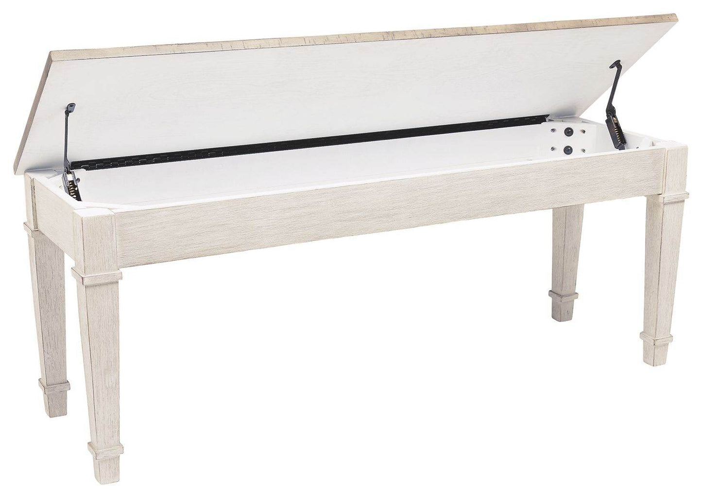 Skempton - White - Storage Bench - Forward Furniture