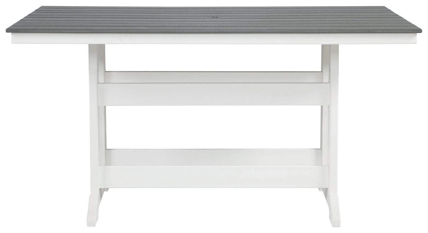 Transville - Counter Table W/Umb Opt - Forward Furniture
