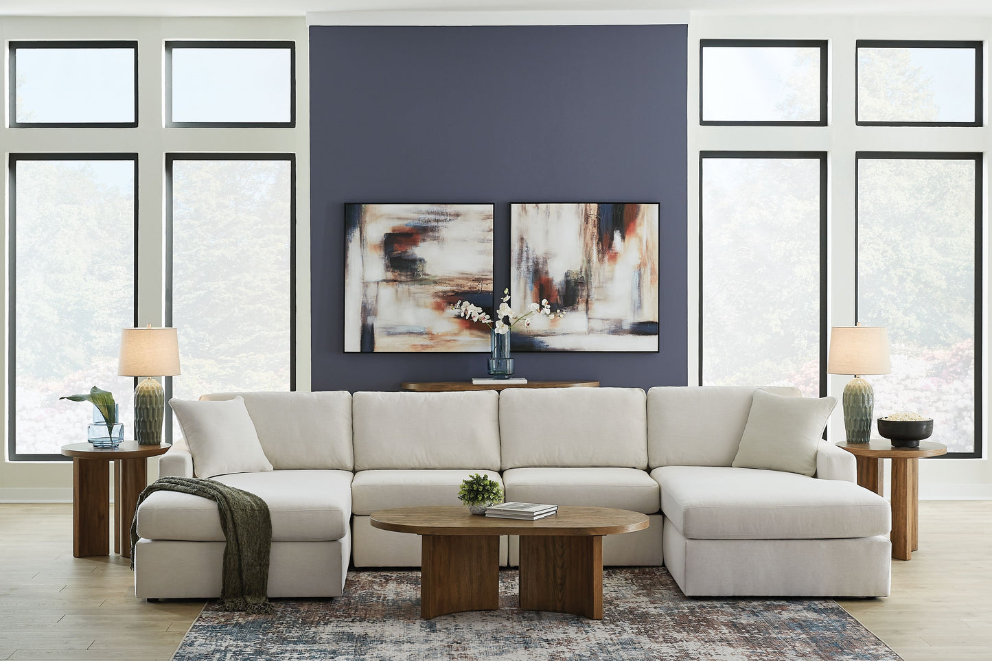 Modmax - Oyster - Sectional
