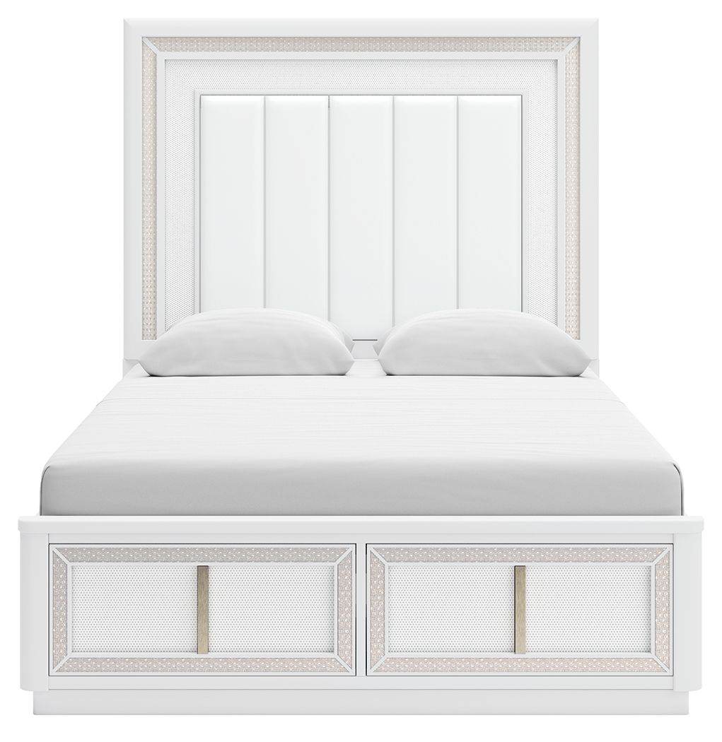 Chalanna - Upholstered Storage Bed - Forward Furniture