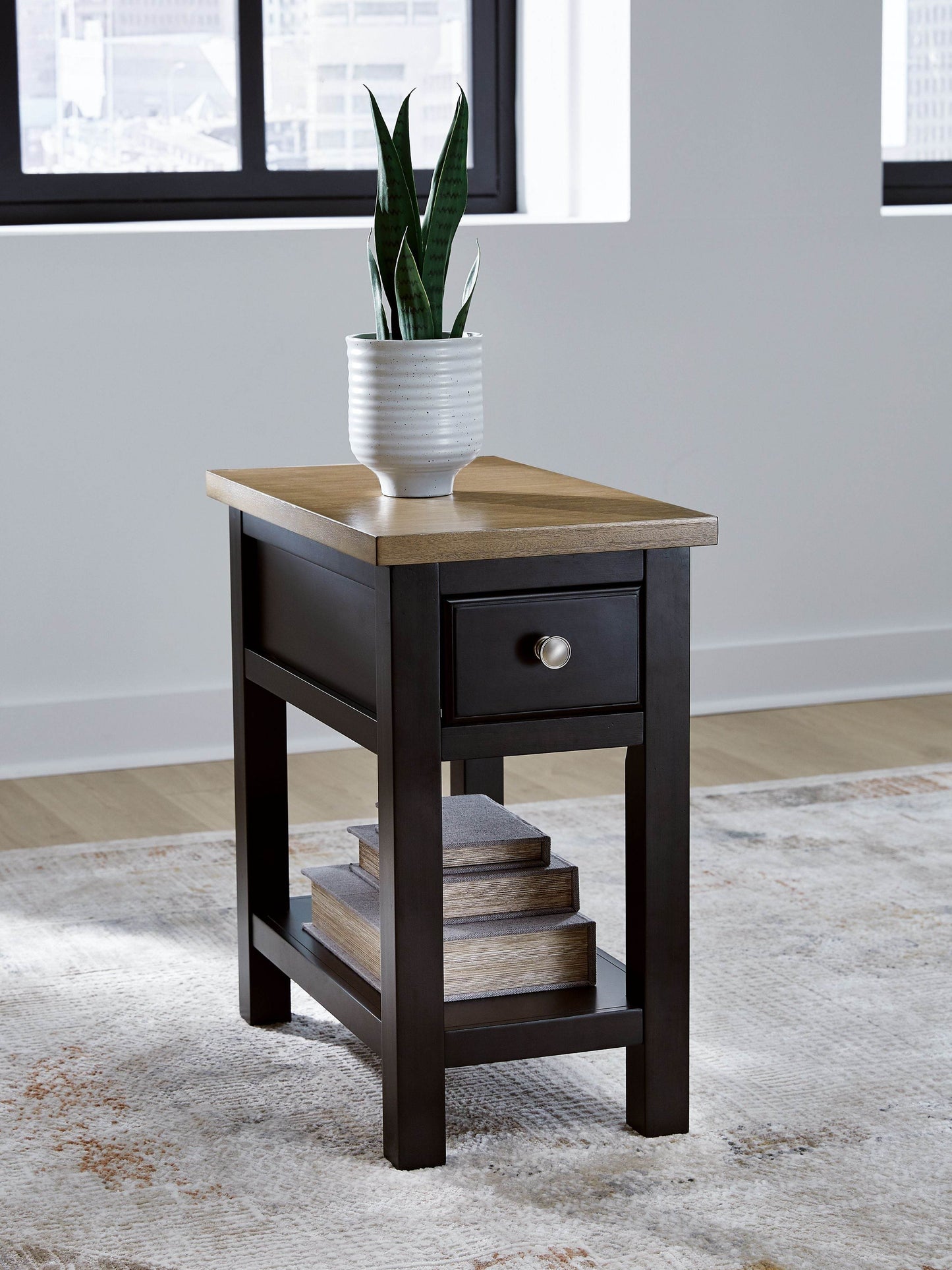 Drazmine - Brown - Chair Side End Table - Forward Furniture