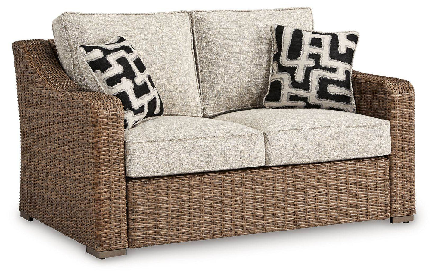 Beachcroft - Beige - Loveseat With Cushion - Forward Furniture