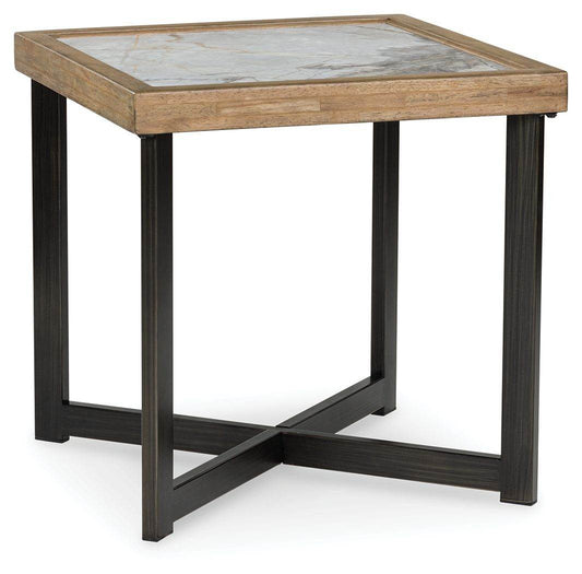 Montia - Multi - Square End Table - Forward Furniture