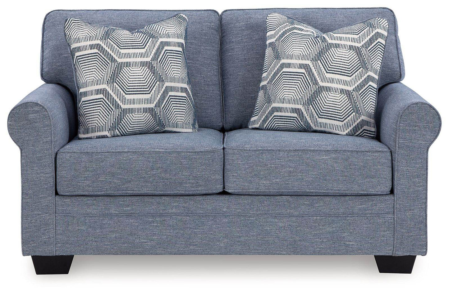 Carissa Manor - Denim - Loveseat - Forward Furniture