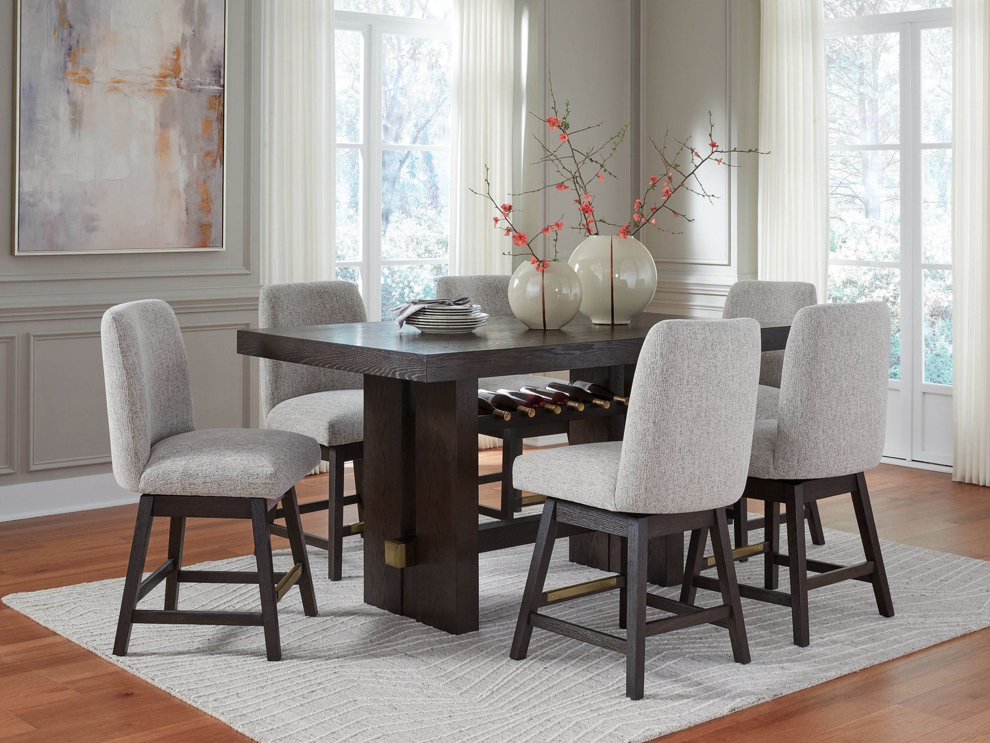 Burkhaus - Rectangular Counter Table Set - Forward Furniture