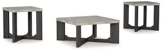 Sharstorm - Two-tone Gray - Occasional Table Set (Set of 3) - Forward Furniture