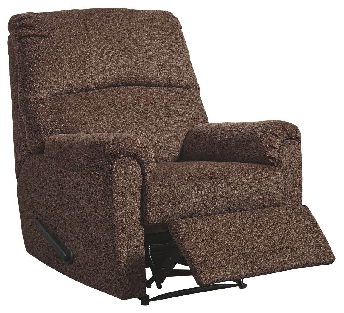 Nerviano - Chocolate - Zero Wall Recliner - Fabric - Forward Furniture