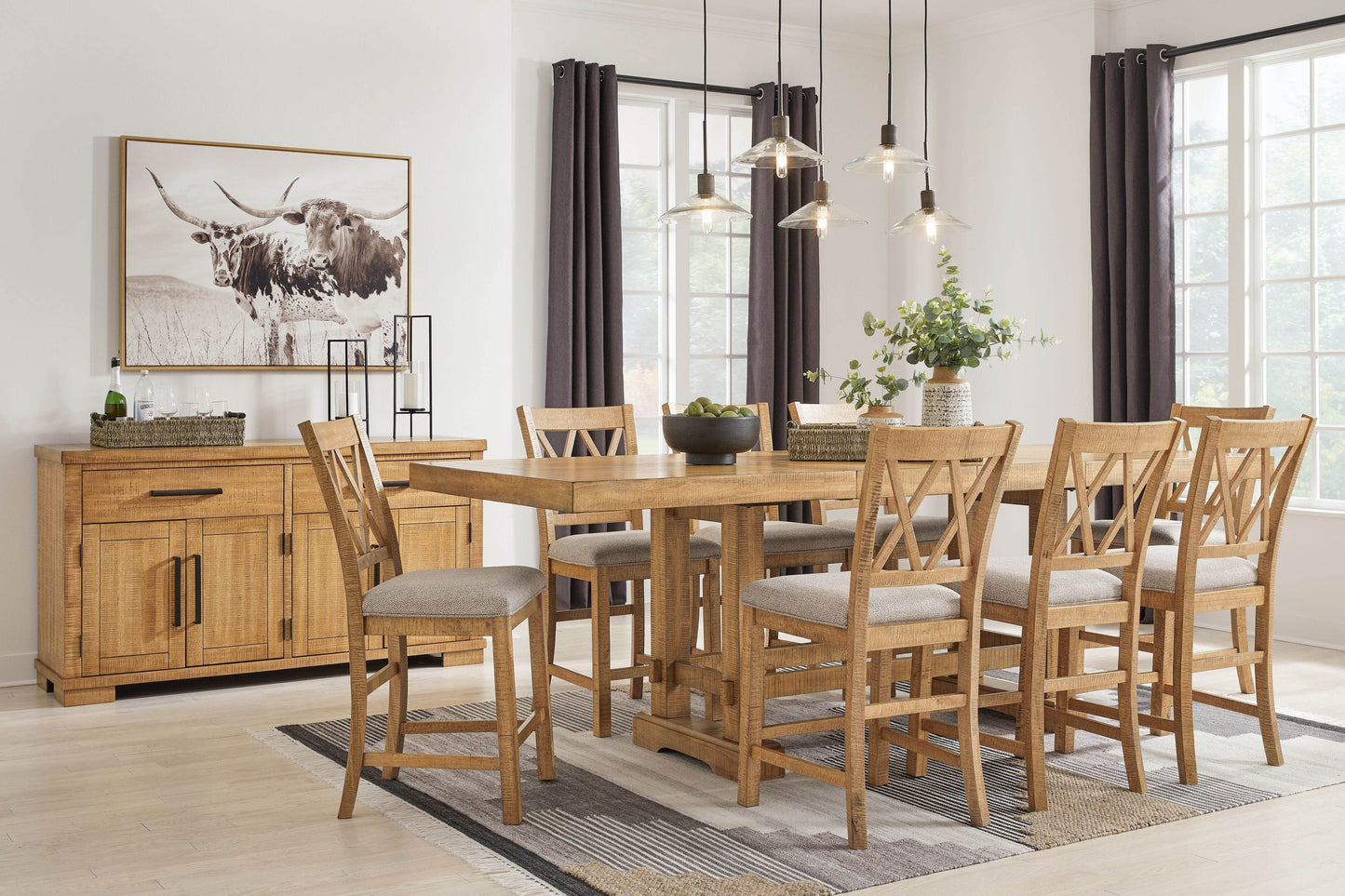 Havonplane - Counter Dining Set - Forward Furniture