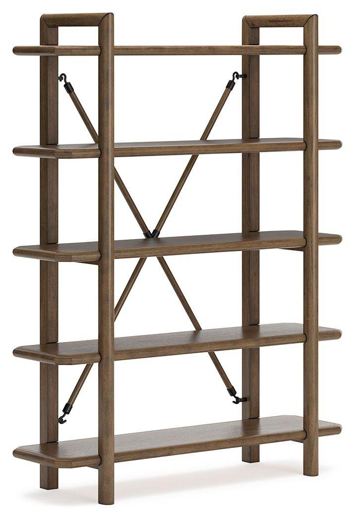 Roanhowe - Brown - Bookcase - Forward Furniture