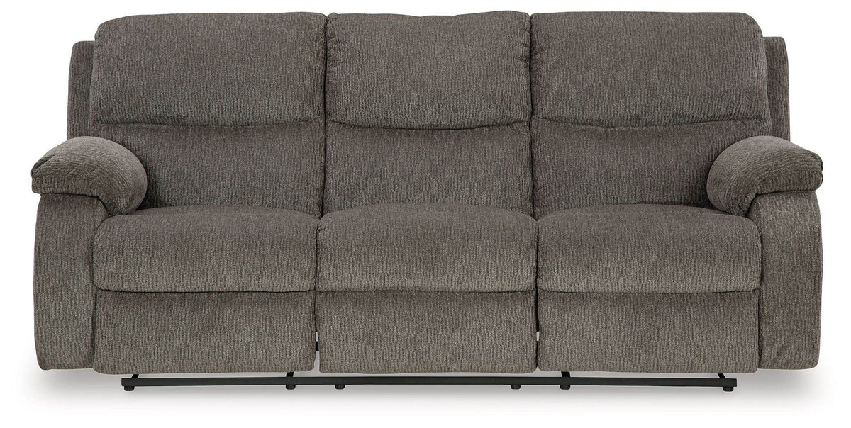 Scranto - Reclining Sofa - Fabric - Brindle
