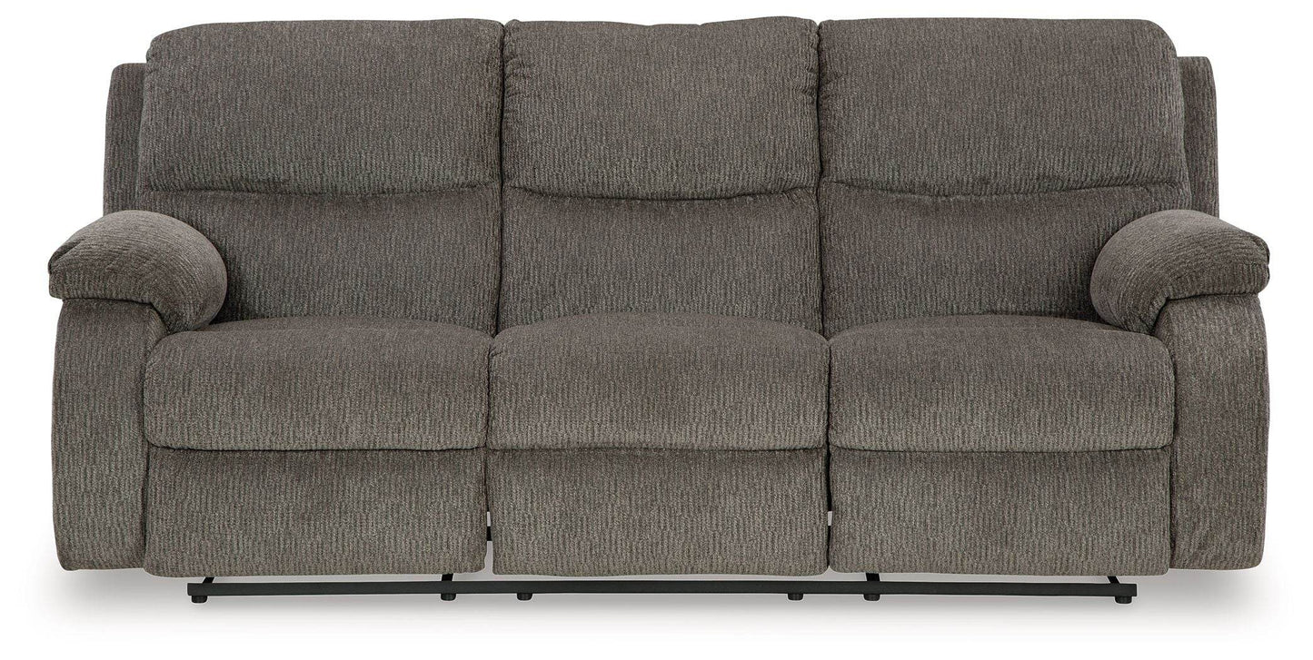 Scranto - Brindle - Reclining Sofa - Fabric - Forward Furniture