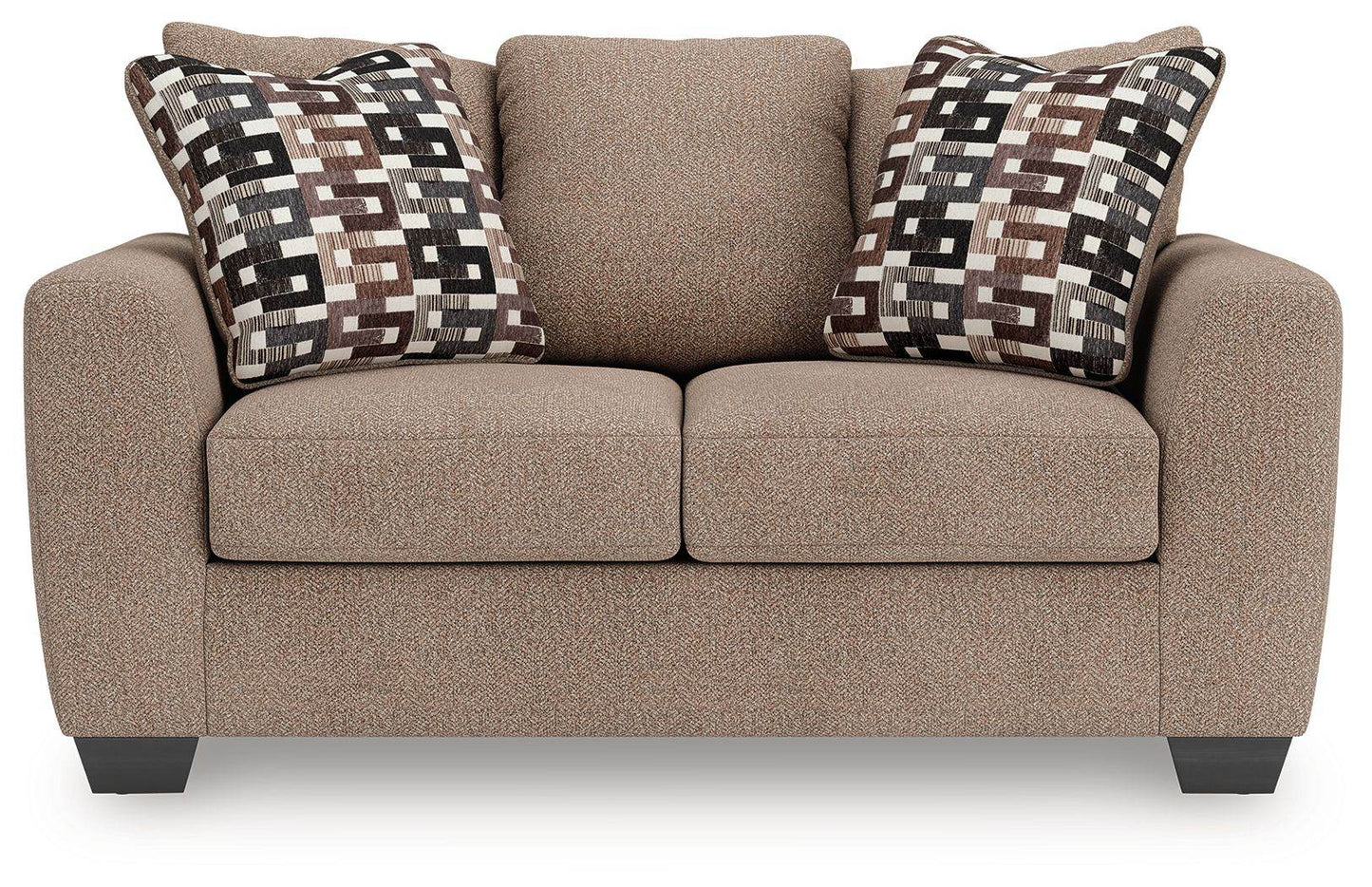 Triston-Peaks - Suede - Loveseat