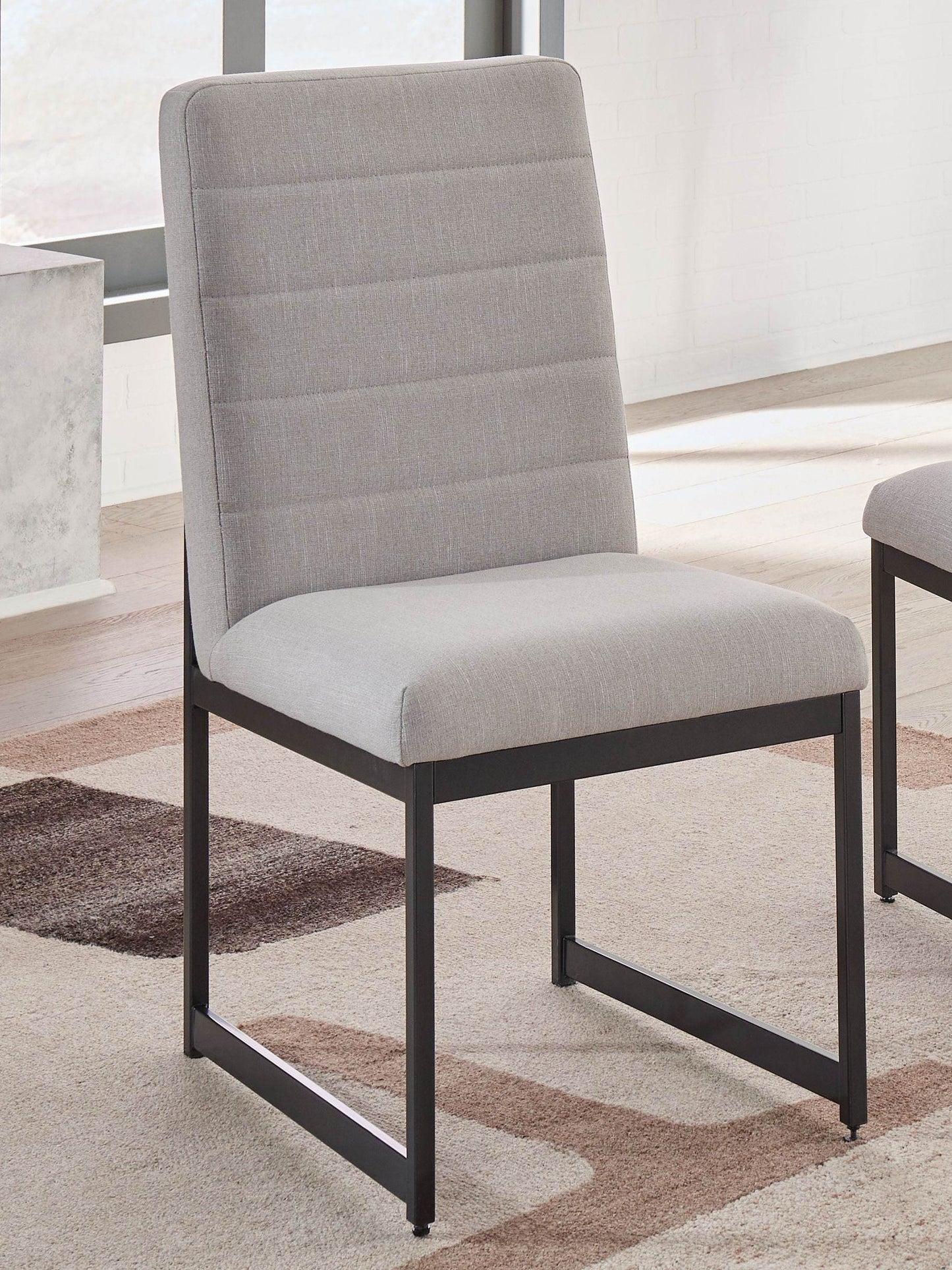 Tomtyn - Light Brown - Dining Upholstered Side Chair (Set of 2) - Forward Furniture