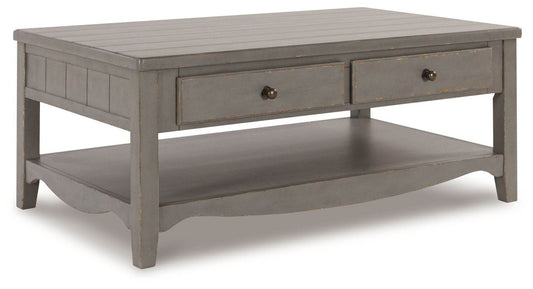 Charina - Antique Gray - Rectangular Cocktail Table - Forward Furniture