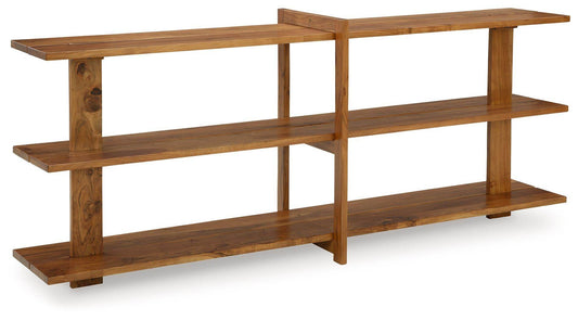 Fayemour - Brown - Console Sofa Table - Forward Furniture