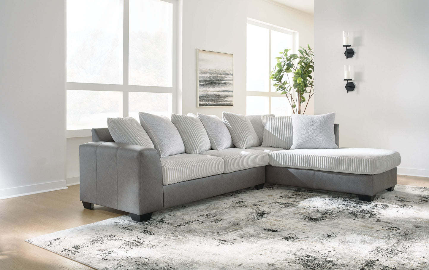Clairette Court - Sectional - Forward Furniture