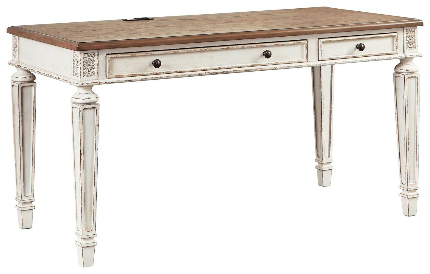 Realyn - Light Brown - Home Office Desk - Forward Furniture