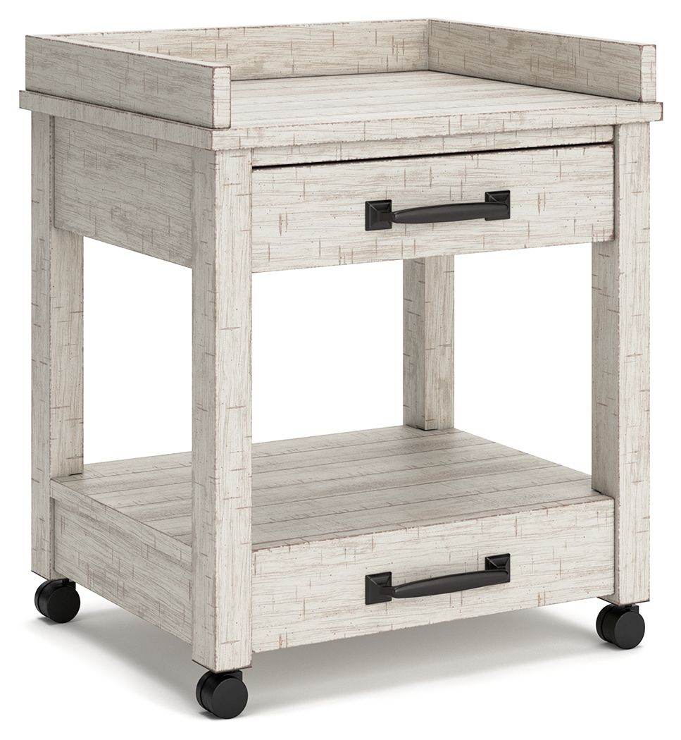 Carynhurst - Whitewash - Printer Stand - Forward Furniture