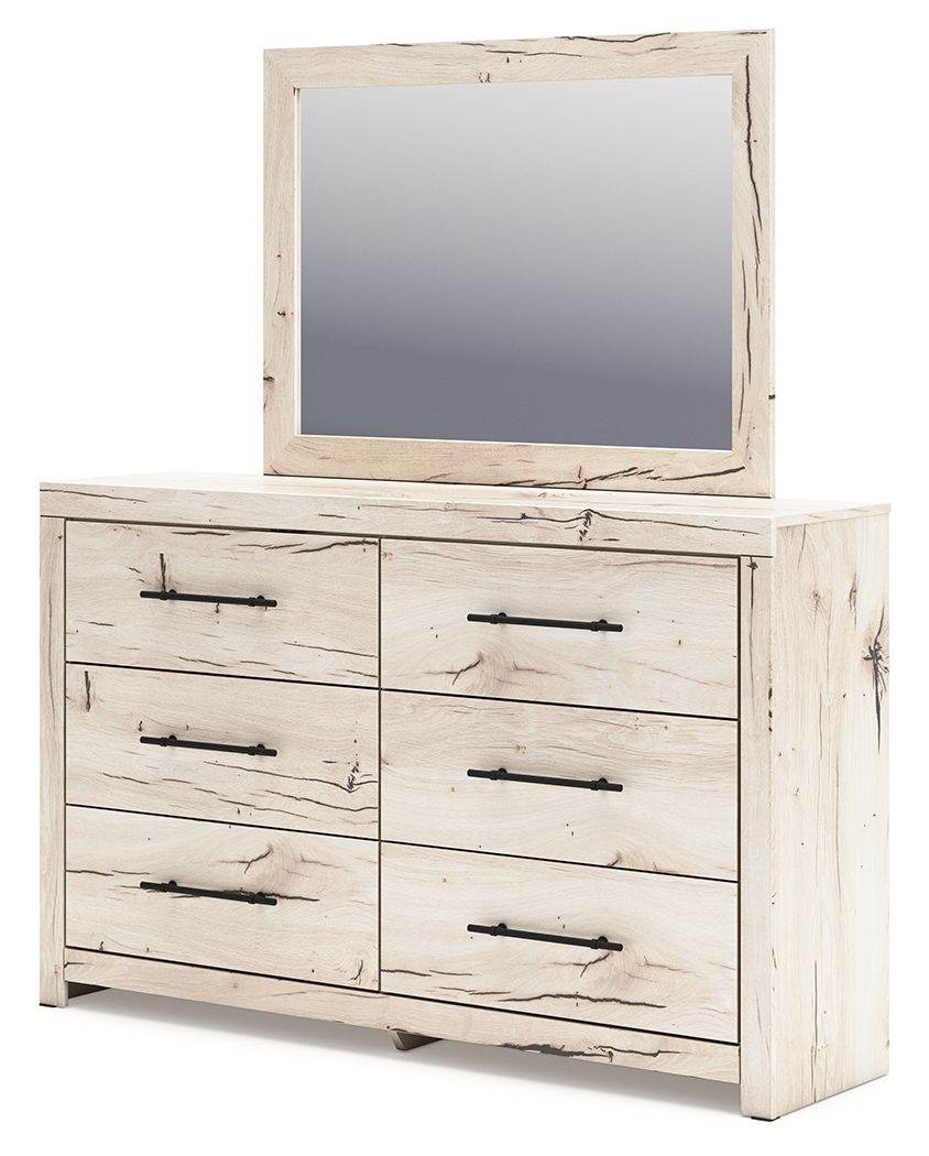 Lawroy - Light Natural - Dresser And Mirror - Forward Furniture