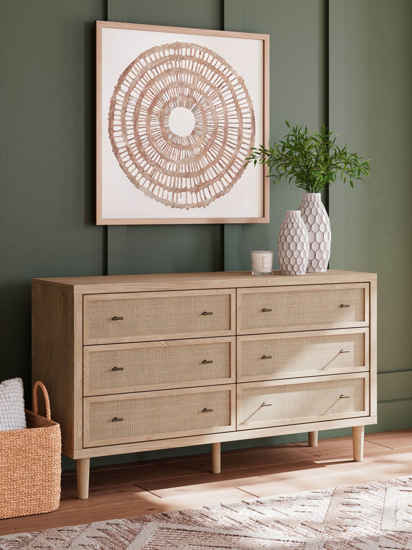 Cielden - Two-Tone - Six Drawer Dresser - Forward Furniture