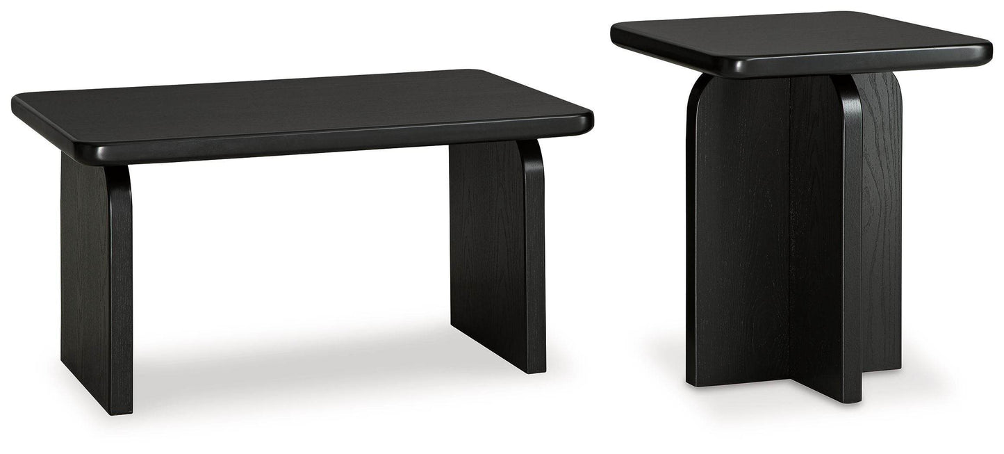 Mitchalli - Black - Occasional Table Set (Set of 2) - Forward Furniture