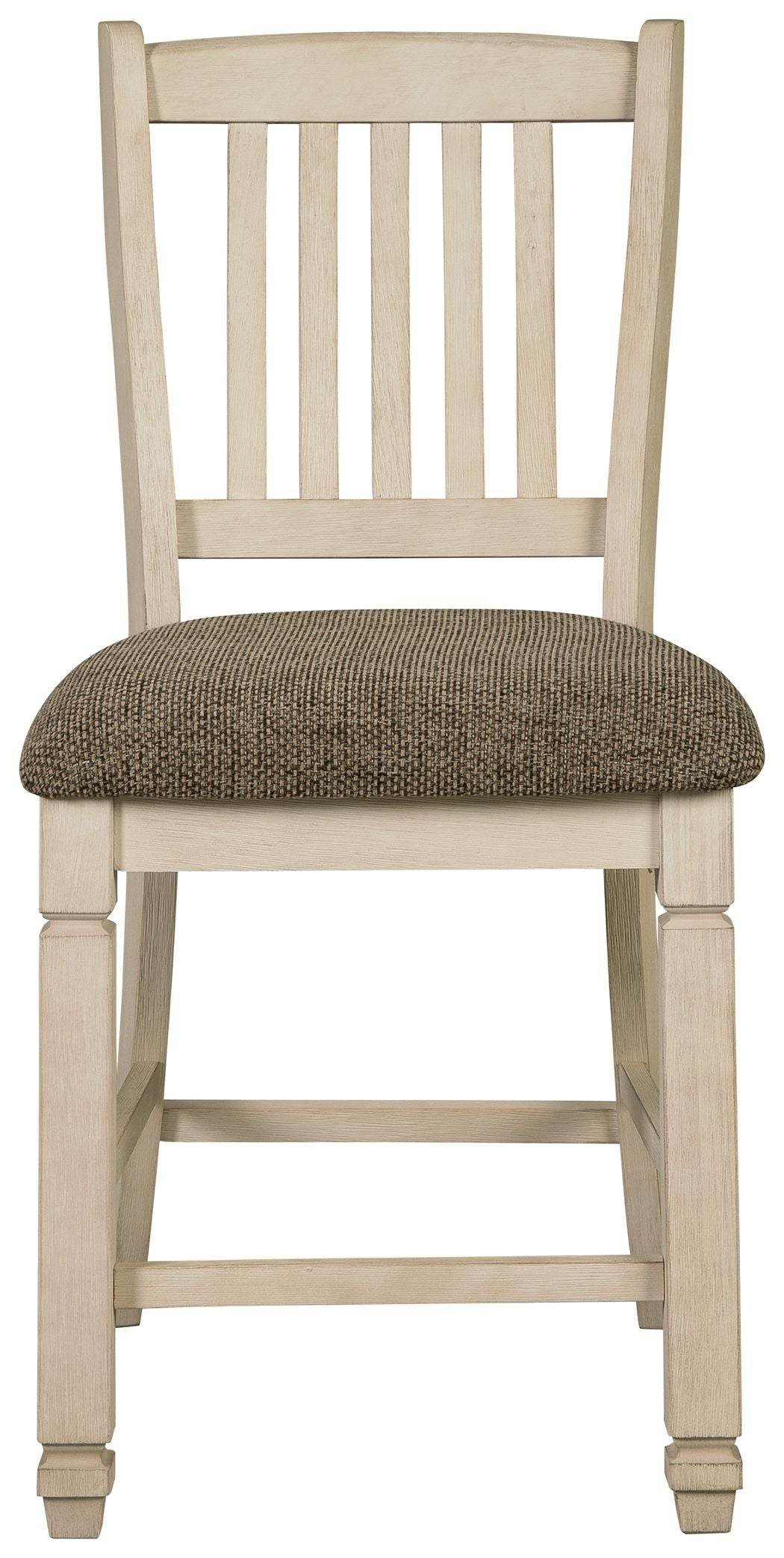 Bolanburg - Beige - Upholstered Barstool (Set of 2) - Forward Furniture