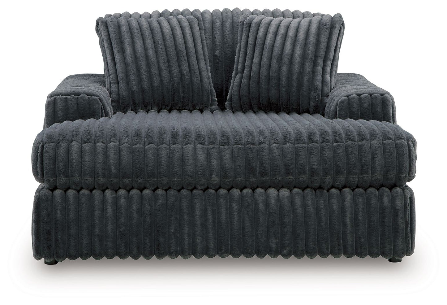 Midnight-Madness - Oversized Chaise - Gunmetal
