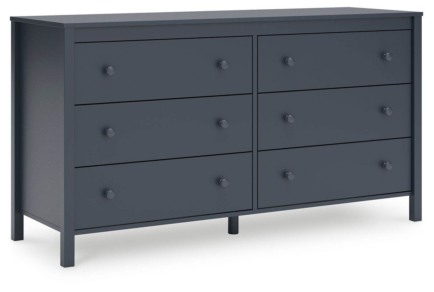 Simmenfort - Navy Blue - Six Drawer Dresser - Forward Furniture
