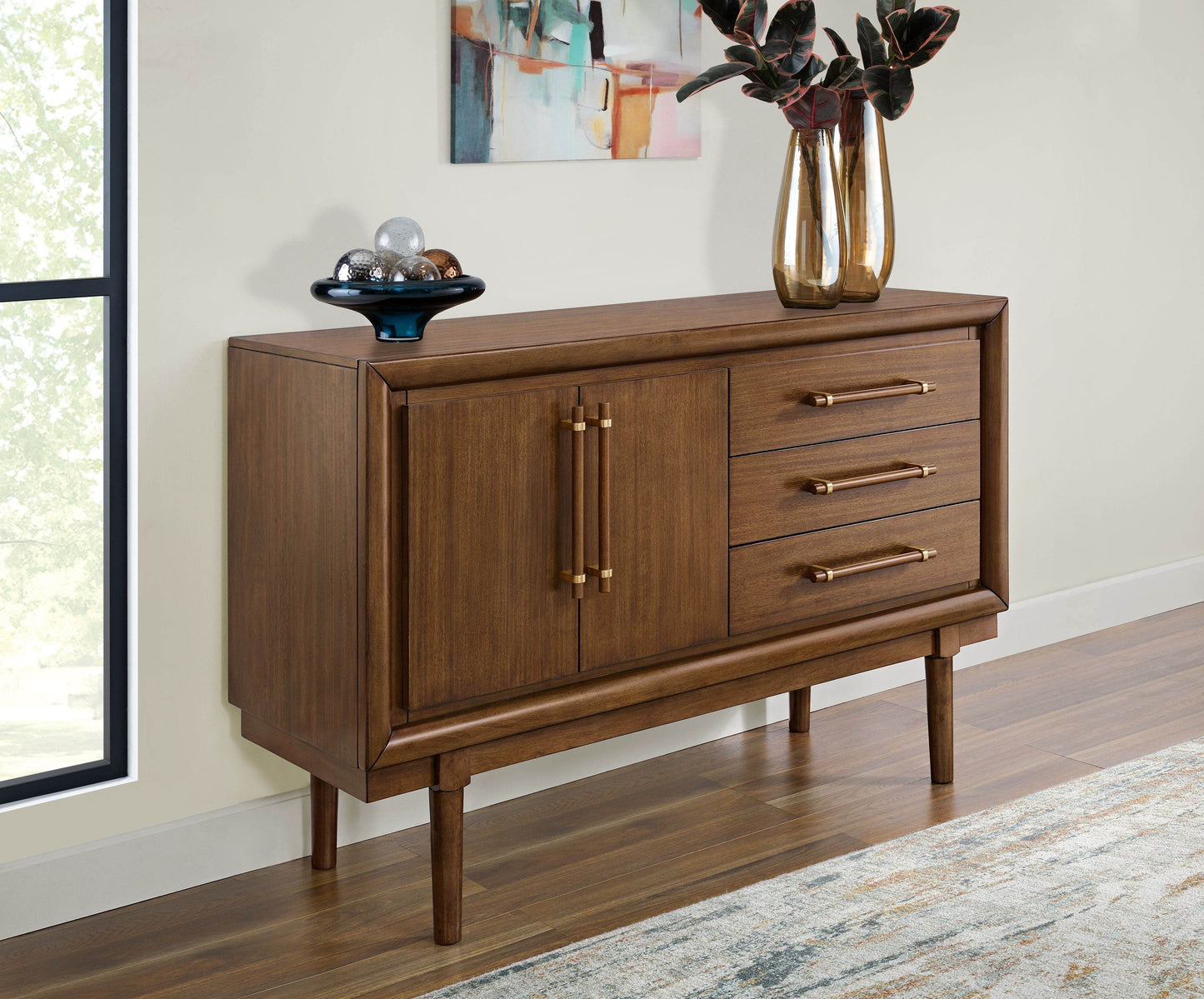Lyncott - Brown - Dining Room Server - Forward Furniture