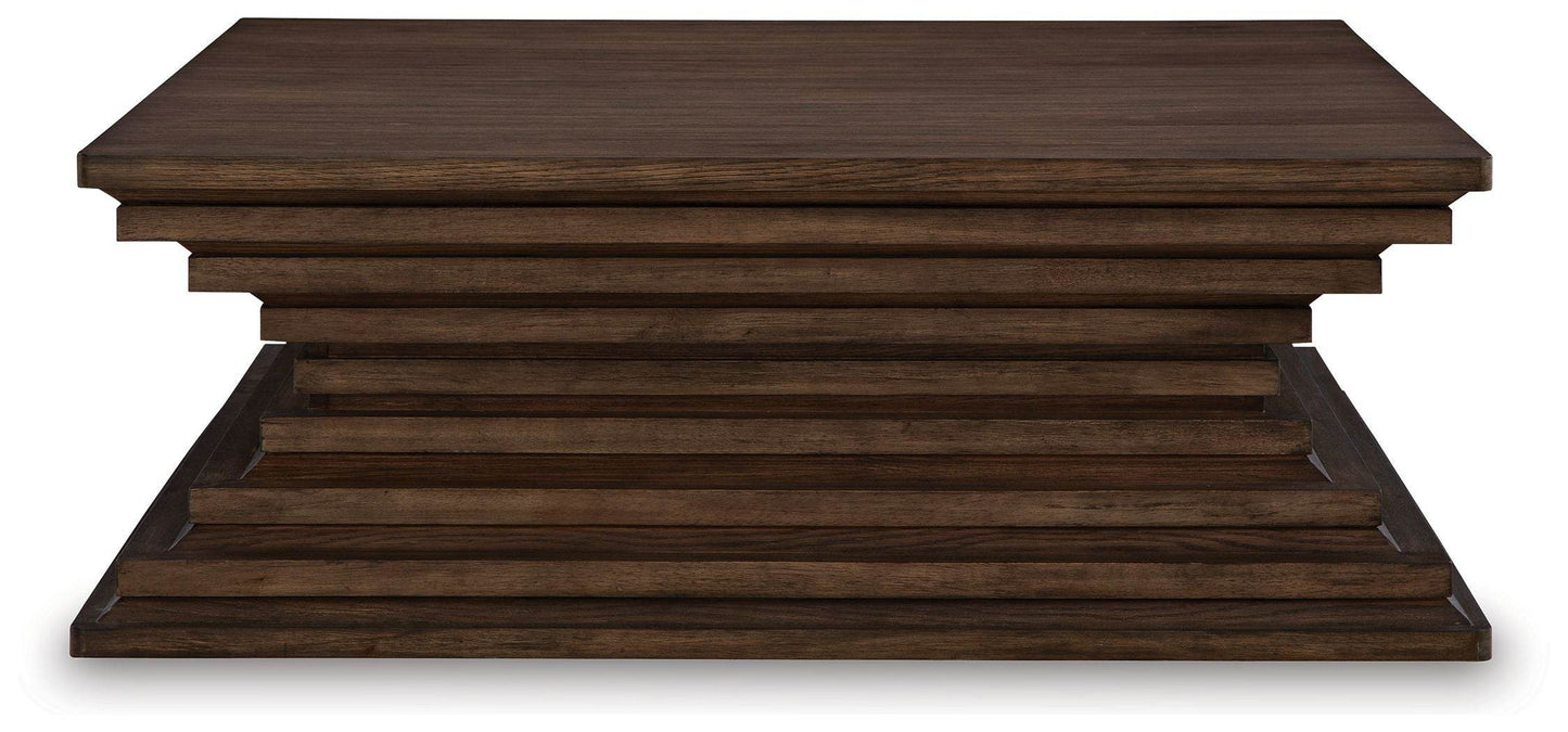 Hannodream - Warm Brown - Square Cocktail Table - Forward Furniture