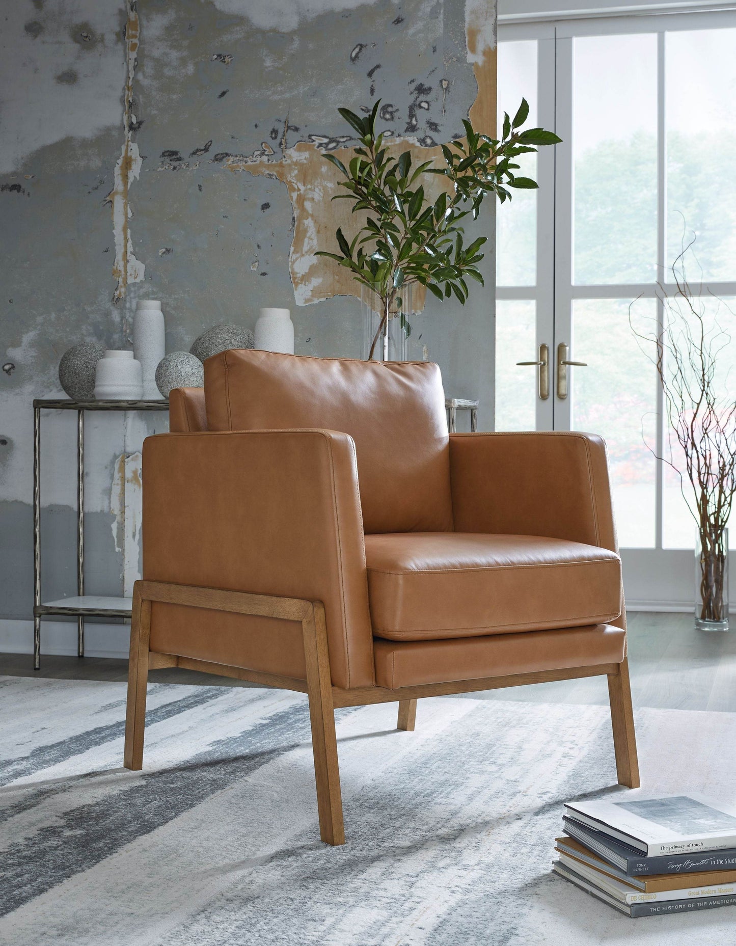 Numund - Caramel - Accent Chair - Forward Furniture