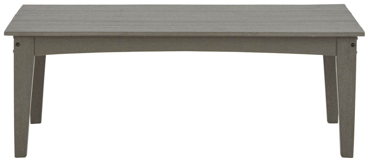 Visola - Gray - Rectangular Cocktail Table - Forward Furniture