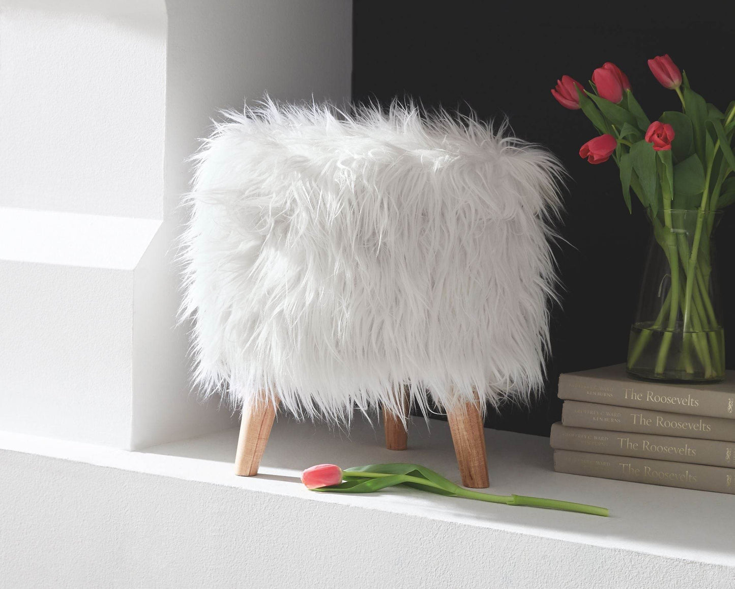 Elson - White - Storage Ottoman - Forward Furniture