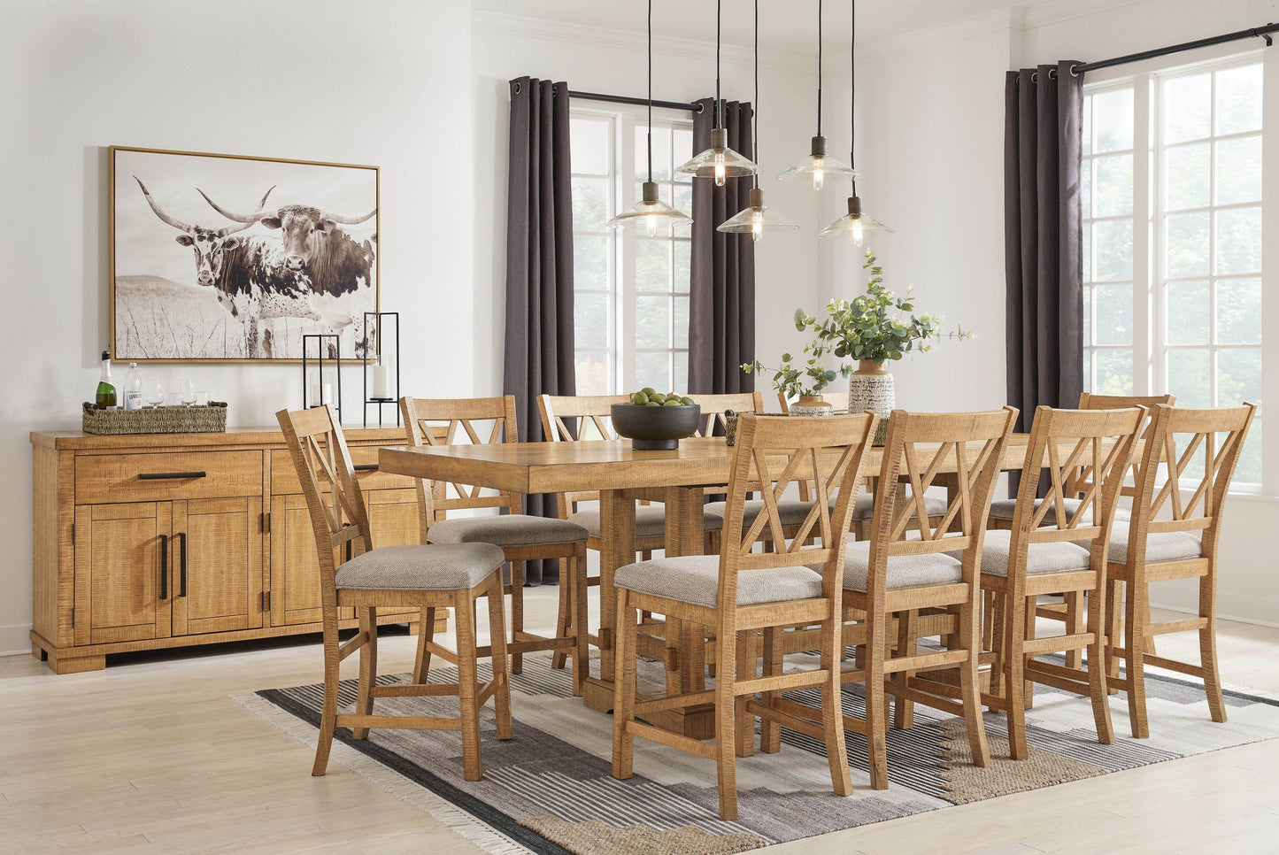 Havonplane - Counter Dining Set - Forward Furniture