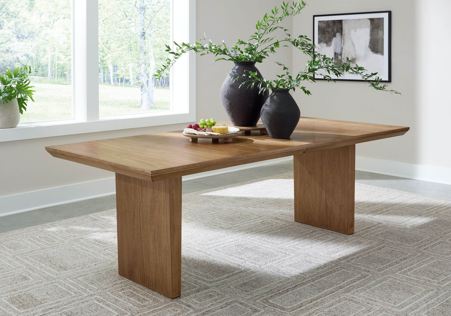 Sherbana - Light Brown - Rectangular Dining Room Extension Table - Forward Furniture