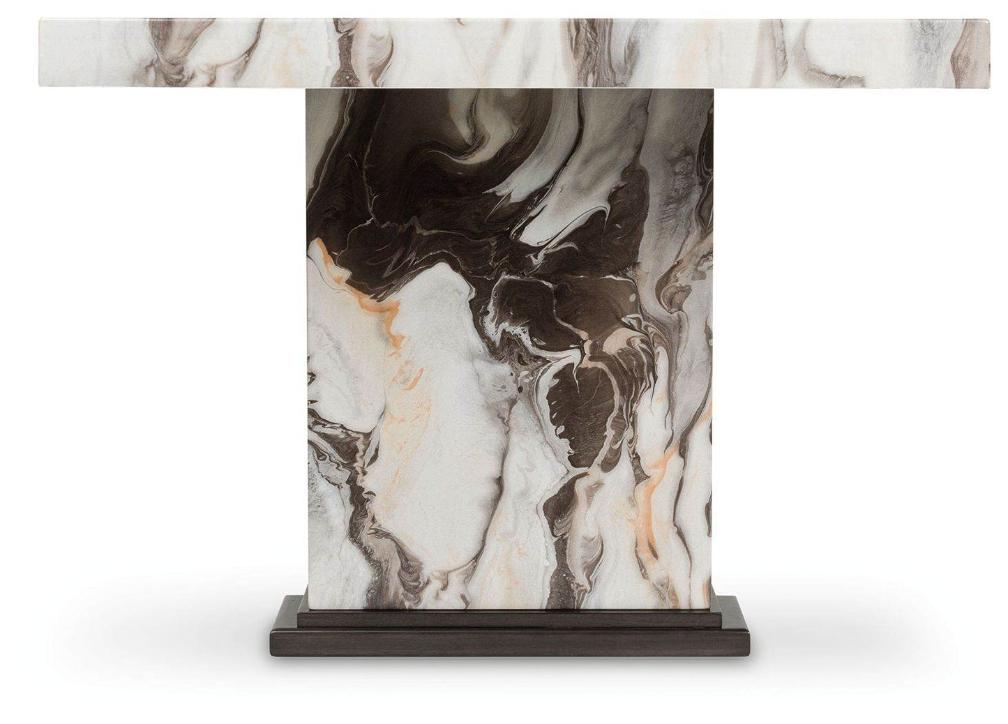 Jeshina - Dark Brown / Beige - Dining Table - Forward Furniture